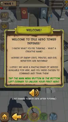 Idle Hero TD - Fantasy Tower Defense android App screenshot 2